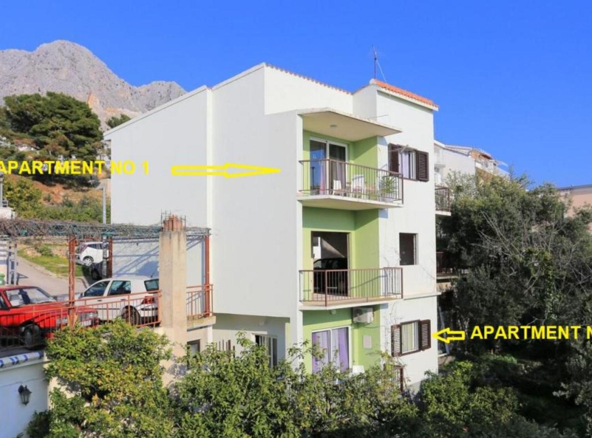 Apartments Roscic Podgora Ngoại thất bức ảnh